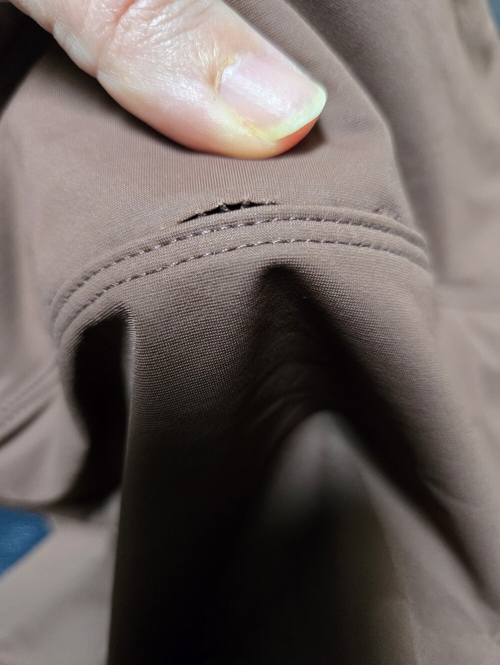 knix Leakproof Sculpt Swim Short in Espresso Brown - Picture 7 of 7